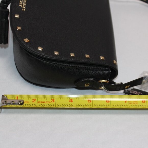 NWT Victoria Secret Black Crossbody Bag - Picture 7 of 16